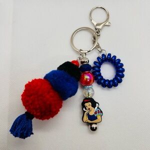 Disney Snow White Beaded Bag Charm